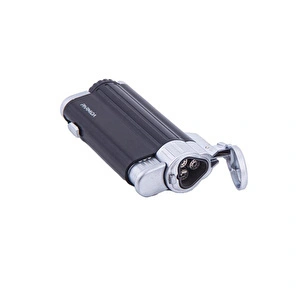 Parmida 3 Torch Puro Çakmağı Siyah/Gümüş görseli 3