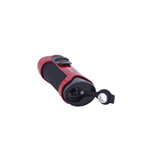 Parmida 3 Torch Puro Çakmağı Kırmızı/Siyah görseli 2