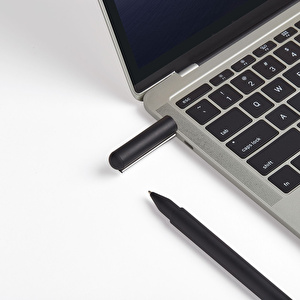 Lexon C-Pen Flash Bellekli Kalem 15 cm Siyah görseli 5