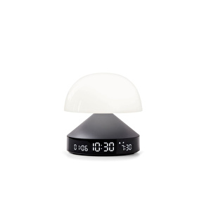 Lexon Mina Sunrise Alarm Saatli Gün Işığı Simülatörü 11x11 cm Metalik Gri görseli 1