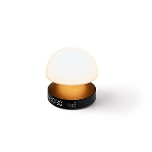 Lexon Mina Sunrise Alarm Saatli Gün Işığı Simülatörü 11x11 cm Metalik Bronz görseli 2