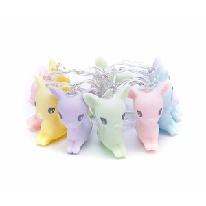 Dhink Deer String Gece Lambası 2,6x6,3x7,4 cm Renkli görseli 1