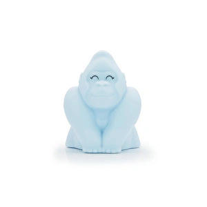 Dhink Baby Goril Gece Lambası 7x8x10 cm Mavi görseli 2