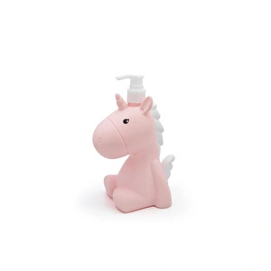 Dhink Unicorn Sıvı Sabunluk 13 cm x 10 cm x 17 cm Pembe görseli 1