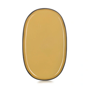 Revol Caractere Oval Tabak 35,5 cm x 21 cm Hardal görseli 2