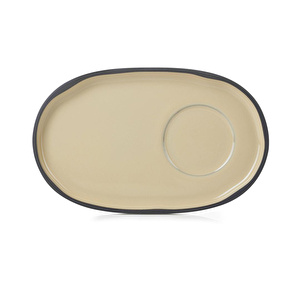 Revol Caractere Gourmet Fincan Tabağı Açık Kahverengi görseli 1