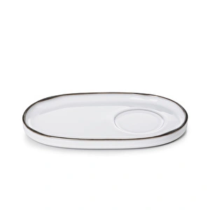 Revol Caractere Gourmet Fincan Tabağı Beyaz  görseli 2