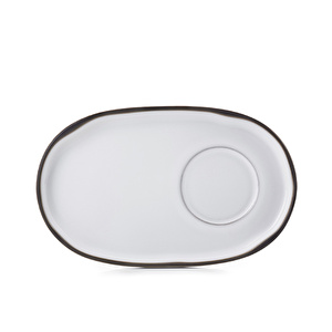 Revol Caractere Gourmet Fincan Tabağı Beyaz  görseli 1