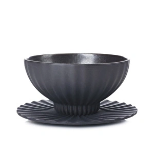Revol Pekoe Tabak 14 cm Siyah  görseli 2