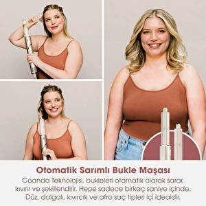 Shark Flexstyle 5 in 1 Air Saç Kurutma ve Şekillendirme Sistemi Saklama Kutusu Stone görseli 6