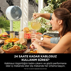Shark FlexBreeze Portatif Fan Beyaz görseli 4
