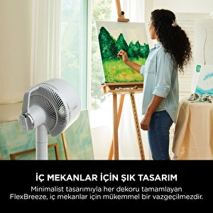 Shark FlexBreeze Portatif Fan Beyaz görseli 6