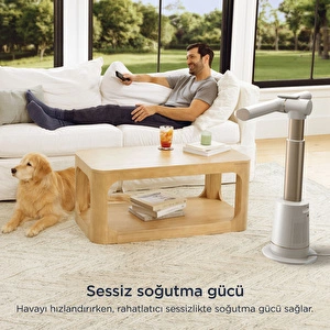 Shark TurboBlade Çok Yönlü Yüksek Hızlı Serinletici Fan Beyaz görseli 7
