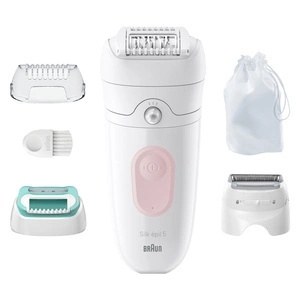 Braun SE 5050 Silk Epil 5 Islak ve Kuru Kalıcı Pürüzsüz Cilt Epilasyon Cihazı Flamingo Pembe görseli 7