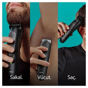 Braun Series 7 MGK7470 Hepsi Bir Arada Şekillendirme Seti 16 sı 1 Arada Erkek Bakım Kiti görseli 3