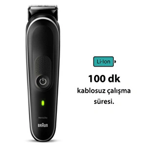 Braun Series 5 MGK5420 Hepsi Bir Arada Şekillendirme Seti 9'u 1 Arada Erkek Bakım Kiti görseli 4