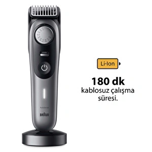 Braun Series 9 BT9420 Profesyonel Saç&Sakal Düzeltici Berber Araçları Dahil görseli 6