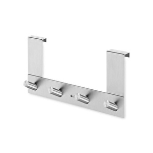 Zack Exit 4 Kancalı Kapı Askısı 13,5 cm x 4,5 Cm (16 - 19 mm) görseli 1