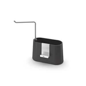 Zack Mavos Lavabo Düzenleyici 24 cm x 20 cm x 9 cm Siyah görseli 2