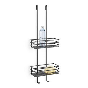 Zack Iparo 2 Katlı Duş Sepeti 25,5 cm x 14,3 cm Siyah görseli 2