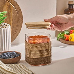 Karaca Container Bolago Borosilikat Kavanoz 900 ml görseli 2