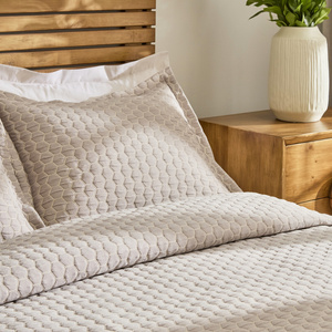 Kaşmir Home Ophelia Çift Kişilik Yatak Örtüsü Takımı Bej görseli 6