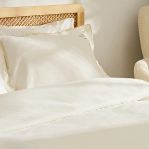 Kaşmir Home Liana Çift Kişilik Pike Takımı Offwhite  görseli 6