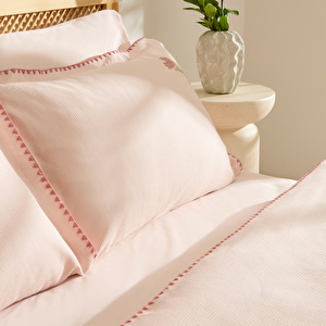 Kaşmir Home Liana Çift Kişilik Pike Takımı Rose görseli 4