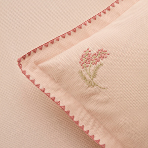 Kaşmir Home Liana Çift Kişilik Pike Takımı Rose görseli 9