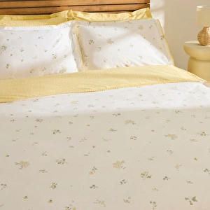 Kaşmir Home Mario Tek Kişilik Nevresim Takımı Sarı görseli 4