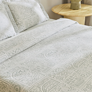 Kaşmir Home Hanne Tek Kişilik Pike Takımı Mint görseli 6