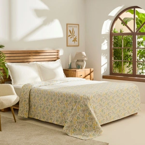 Kaşmir Home Hedda %100 Pamuk Çift Kişilik Pike Yeşil  görseli 2