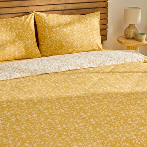 Kaşmir Home Inga Tek Kişilik Nevresim Takımı Sarı  görseli 6