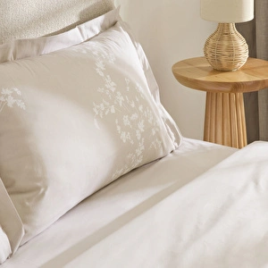Kaşmir Home Fancy %100 Pamuk Çift Kişilik Nevresim Takımı Bej  görseli 6