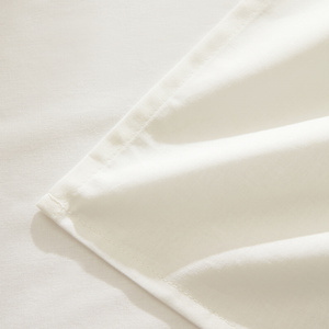 Kaşmir Home Basic %100 Pamuk Çift Kişilik Çarşaf Takımı Offwhite  görseli 2