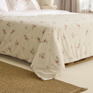Kaşmir Home Pure Lov %100 Pamuk Çift Kişilik Nevresim Takımı Rose  görseli 3