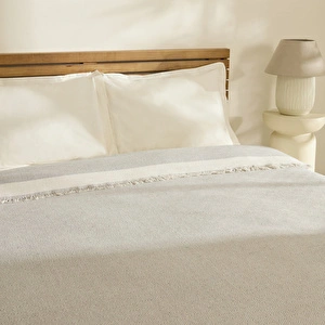 Kaşmir Home Frida Çift Kişilik Pike Gri görseli 7