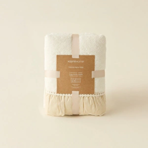 Kaşmir Home Liv 2'li Yüz Havlusu Set Offwhite görseli 3