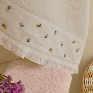 Kaşmir Home Nils 2'li Yüz Havlusu Set Offwhite  görseli 2