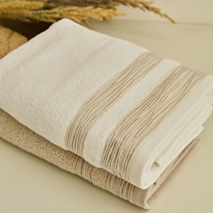 Kaşmir Home Elin 6 Parça Aile Banyo Seti Offwhite-Bej görseli 2