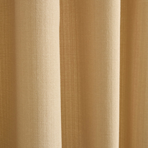 Kaşmir Home Perla Keten Fon Perde Açık Taş 150x270 cm görseli 7
