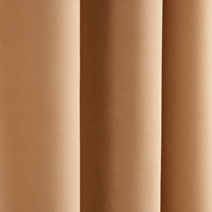 Kaşmir Home Holly Ada Fon Perde Bej 150x270 cm görseli 7