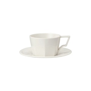 OCT Fincan ve Tabak 300 ml Beyaz