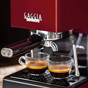 Gaggia New Classic Evo 2023 Espresso Makinesi Kırmızı görseli 2