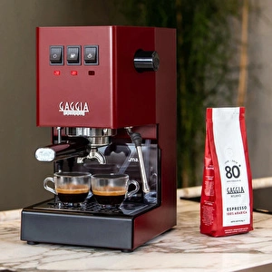 Gaggia New Classic Evo 2023 Espresso Makinesi Kırmızı görseli 3