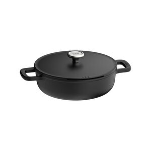 Berghoff Leo Phantom Yapışmaz Kapaklı Sote Tavası 28 Cm