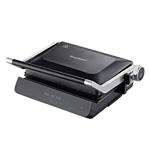 Berghoff Gem Titan Dijital Izgara & Tost Makinesi – 2000 W, 330×240 mm, LCD Dokunmatik Kontrol | Siyah