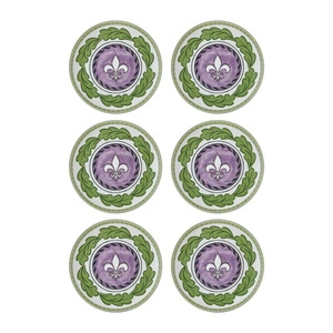 The Mia Provence Lavanta Pasta Tabağı 6lı Set 19 Cm Prc001