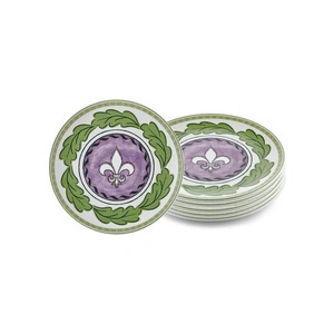 The Mia Provence Lavanta Pasta Tabağı 6lı Set 19 Cm Prc001 görseli 5