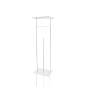 The Mia Tepsili Tuvalet Kağıdı Standı Beyaz 54x15x12 Cm